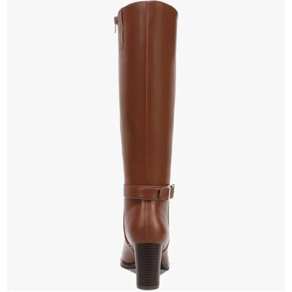 GIANI BERNINI / Lennoxxp / Leather / Tall / Knee-High / Boots / Conac / Size 10M